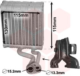 VAN WEZEL 3000v646 -  Испаритель, кондиционер